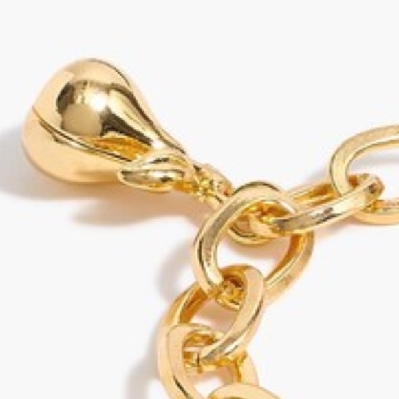 J. Crew Factory Gold Charm Bracelet - Picture 6 of 8